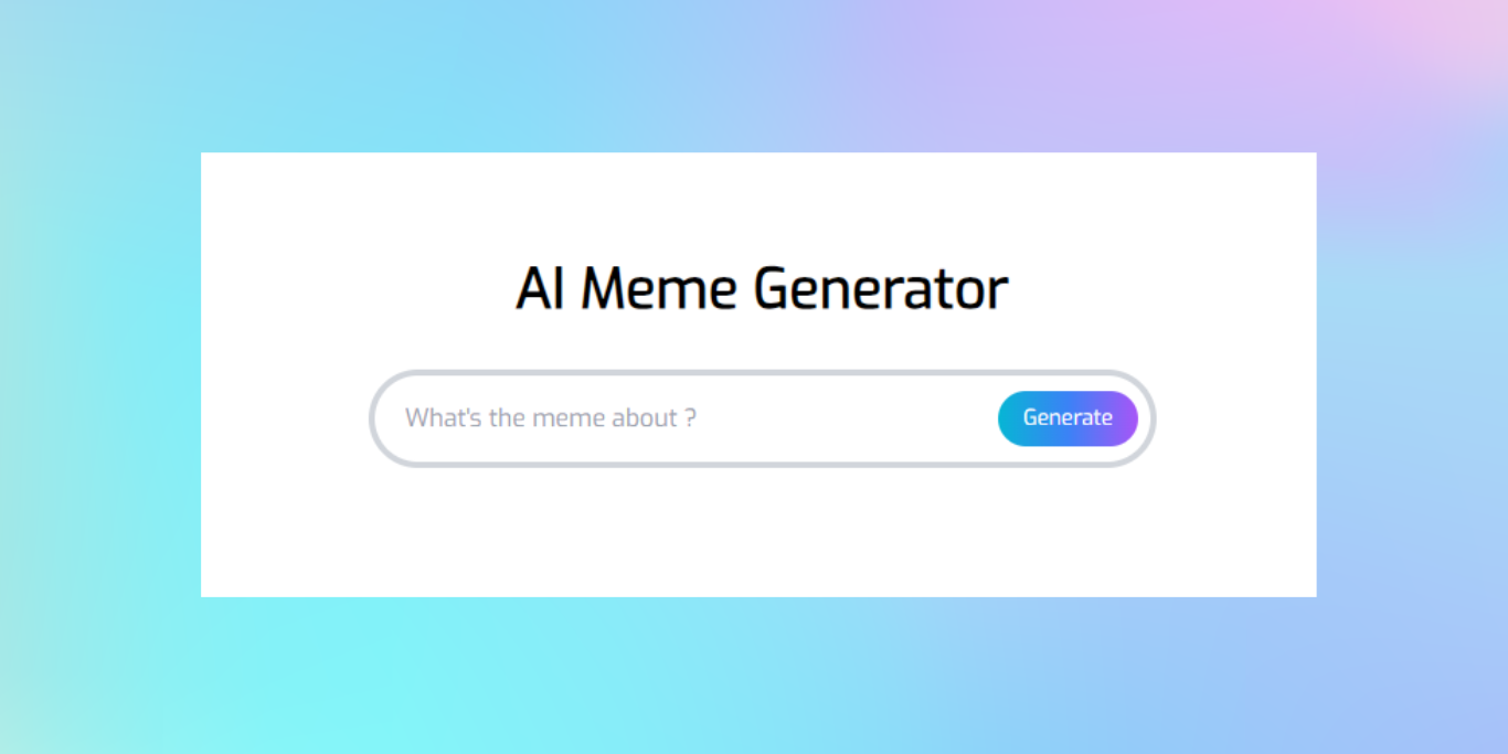 Infinite Memes Generator